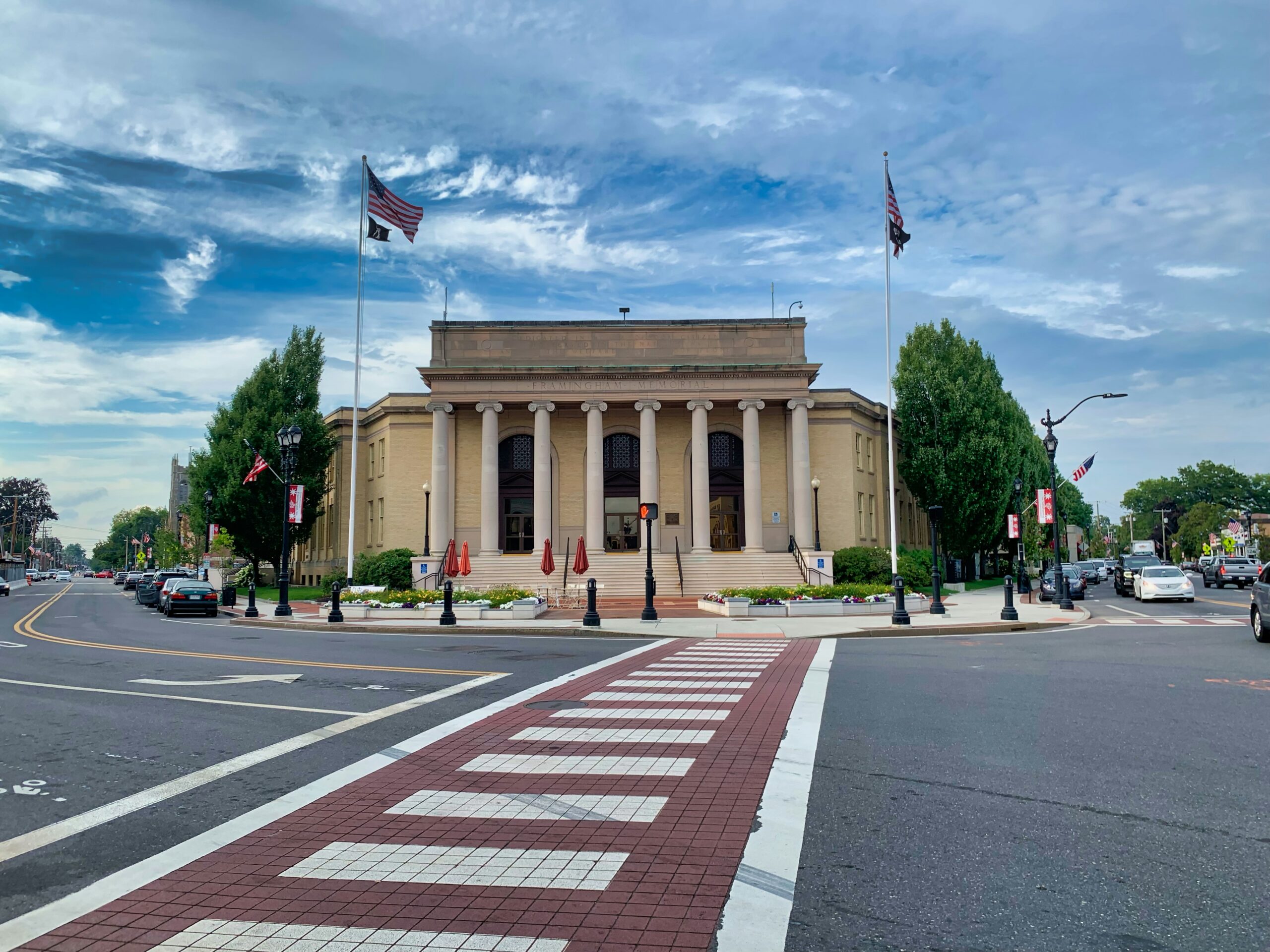 Union Square in Framingham, MA
